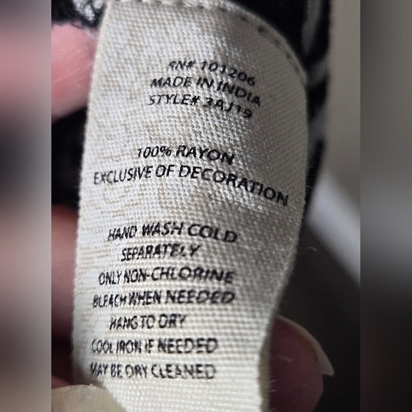 Soft Surroundings Boho Festival Gauze Flare Leg Pants, Petite Medium - Picture 4 of 4